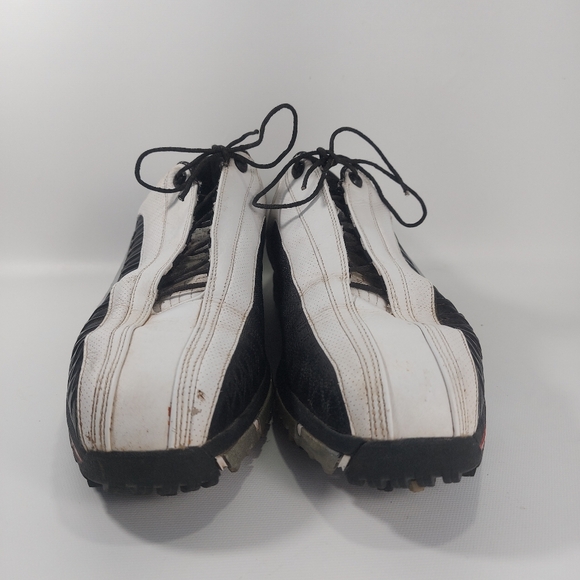Nike Zoom Black White Spiked Mens Golf Shoes, 9.5 - Picture 2 of 12